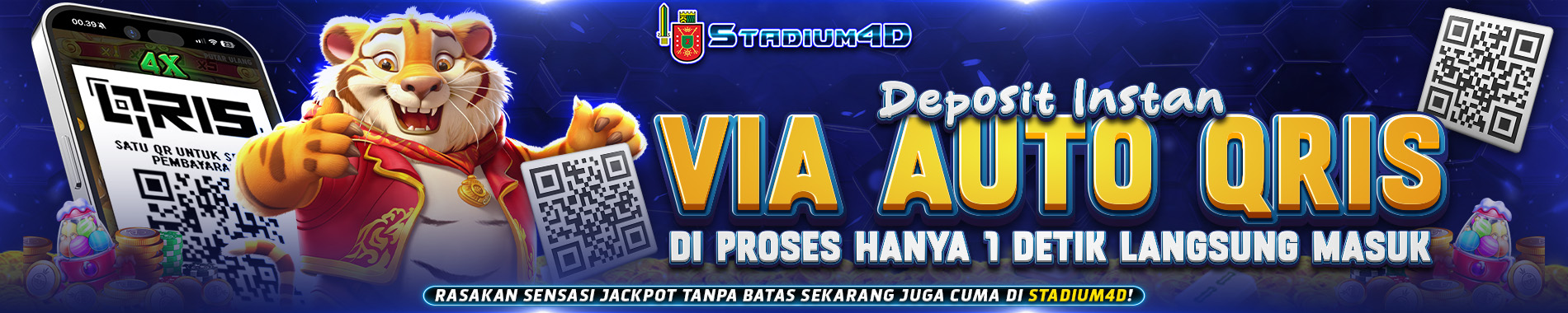 BANNER DEPO QRIS STADIUM4D